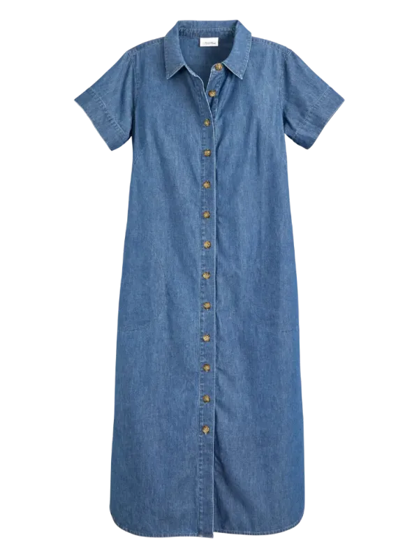 Denim Shirt Dress