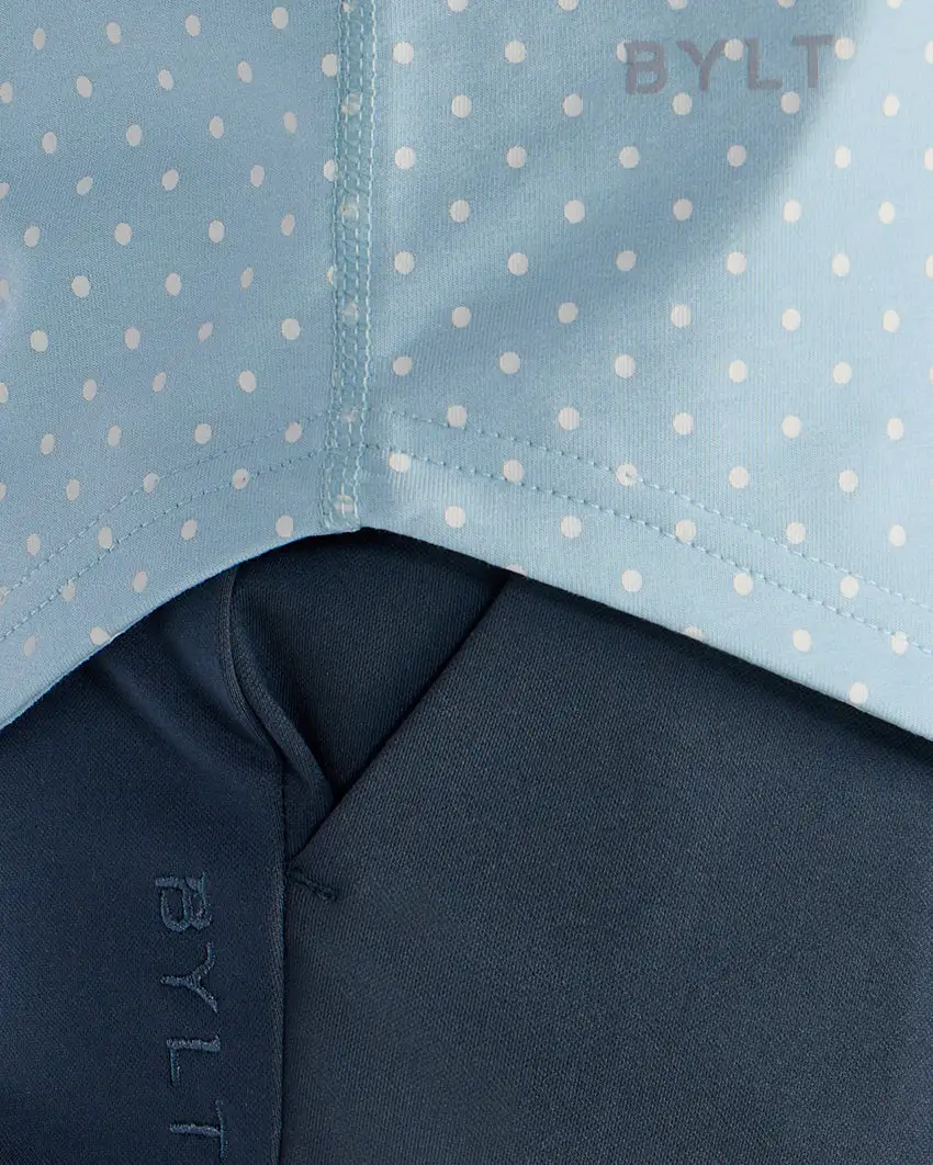 Drop-Cut: Lux Dotted Polo