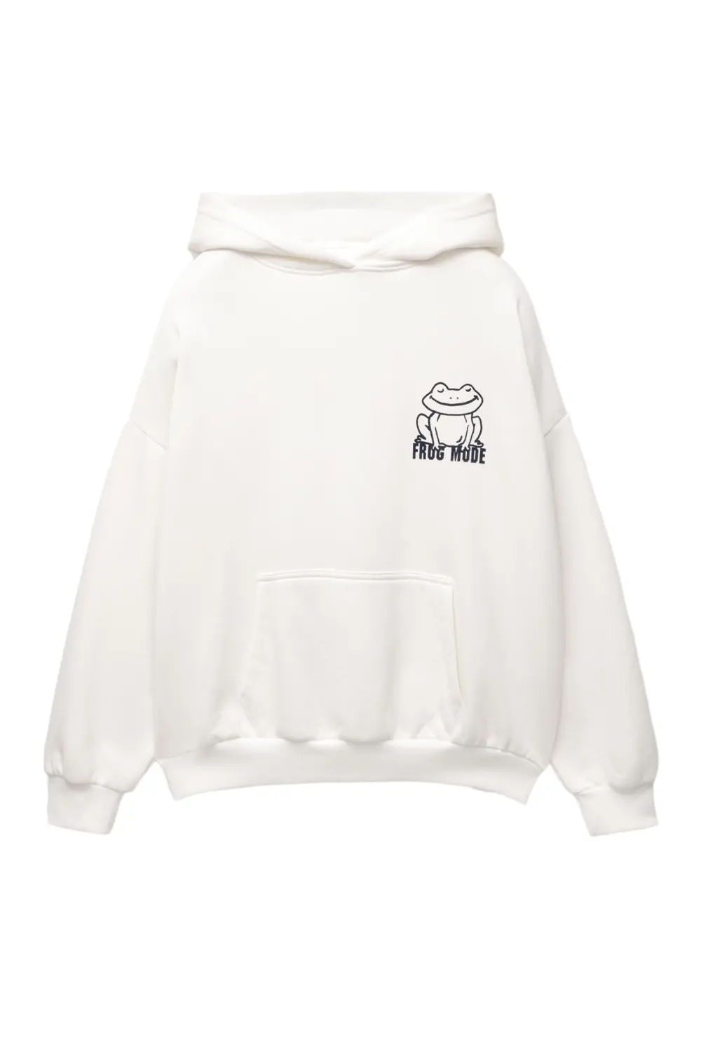 Sudadera capucha gráfico rana