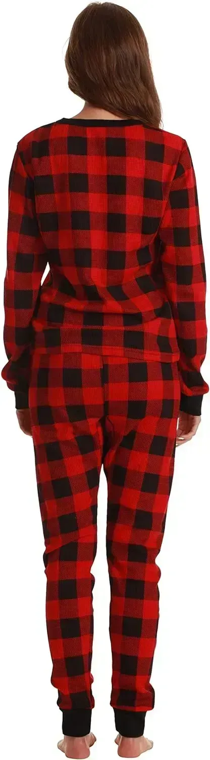 Women's Thermal Underwear Pajamas Set