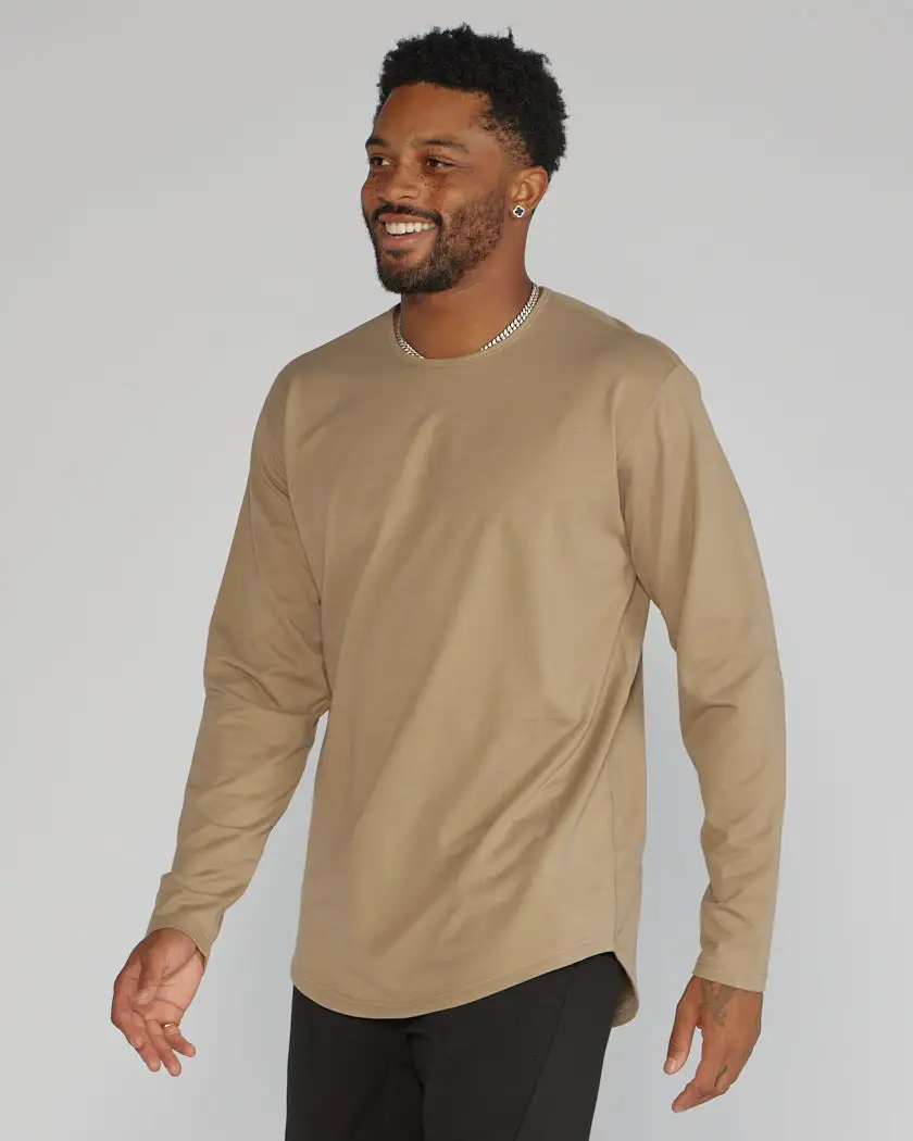 Drop-Cut Long Sleeve: Bylt Signature
