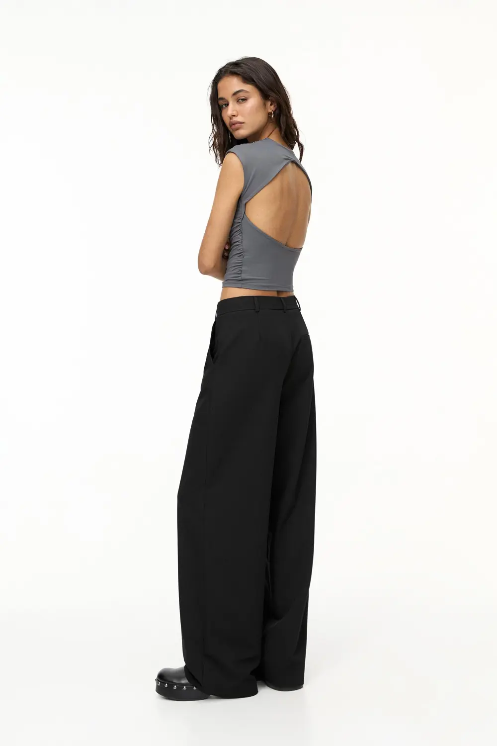 Polyamide cut-out top