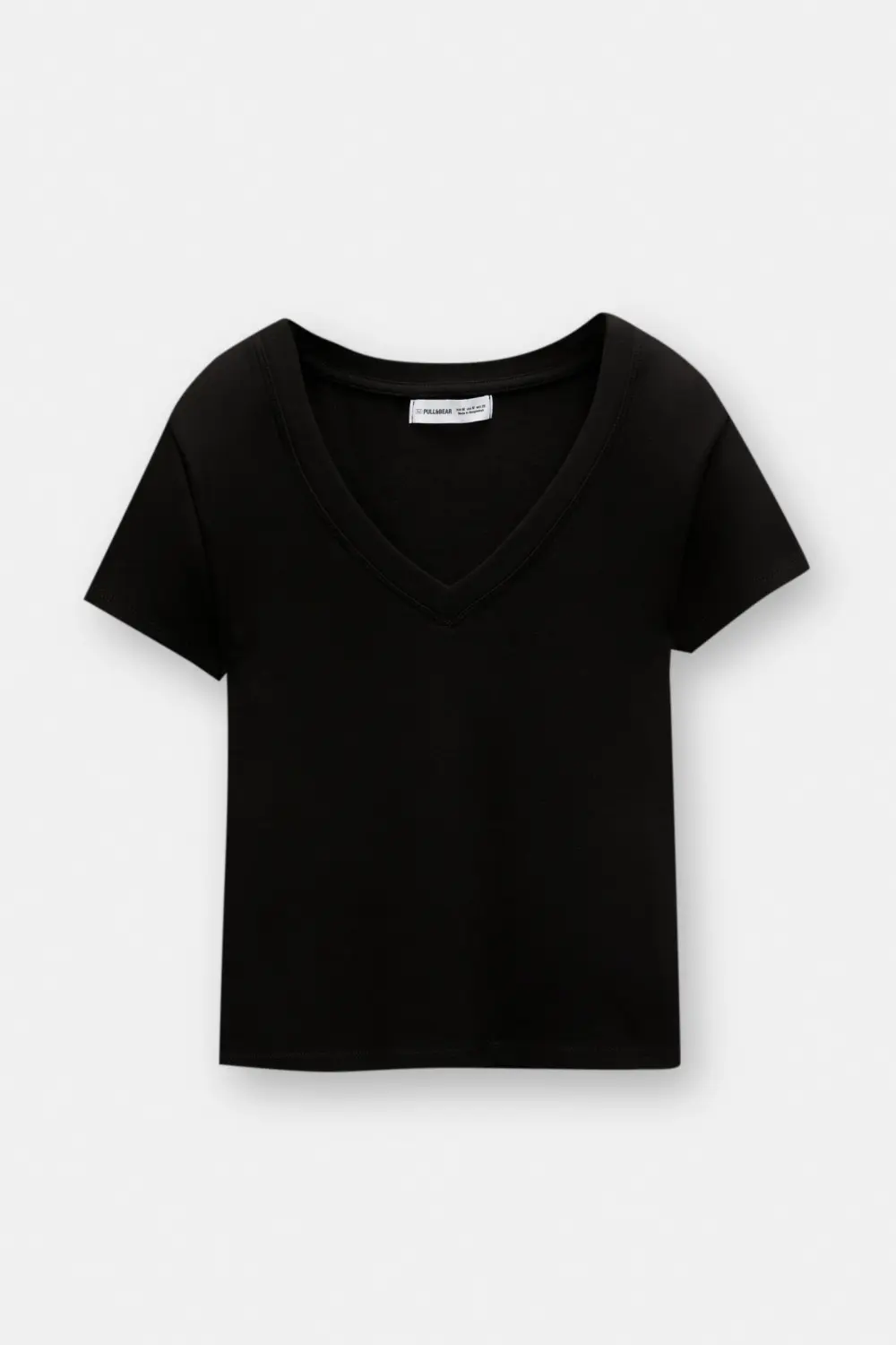 Camiseta escote pico