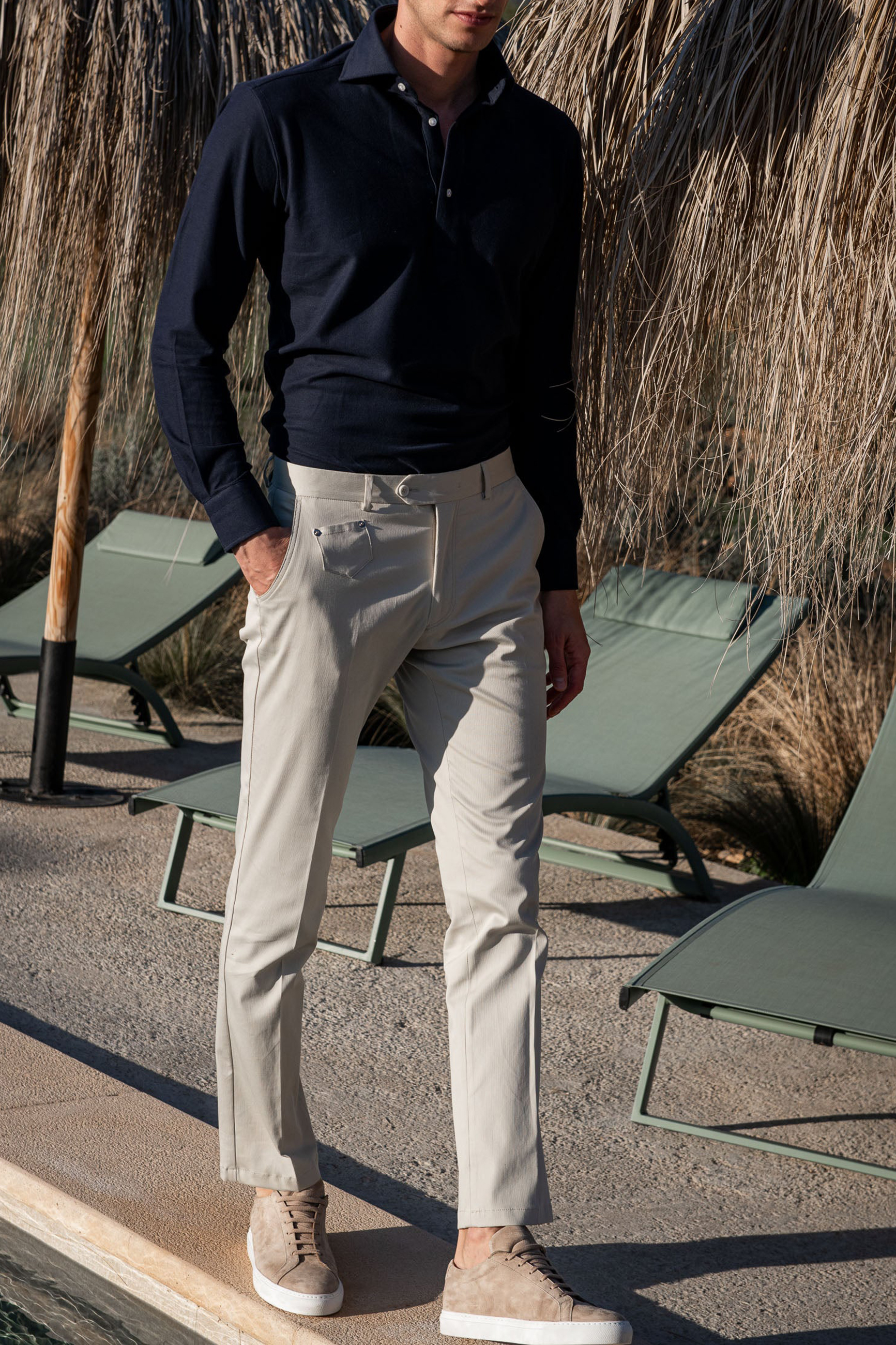Navy Casual Shirt