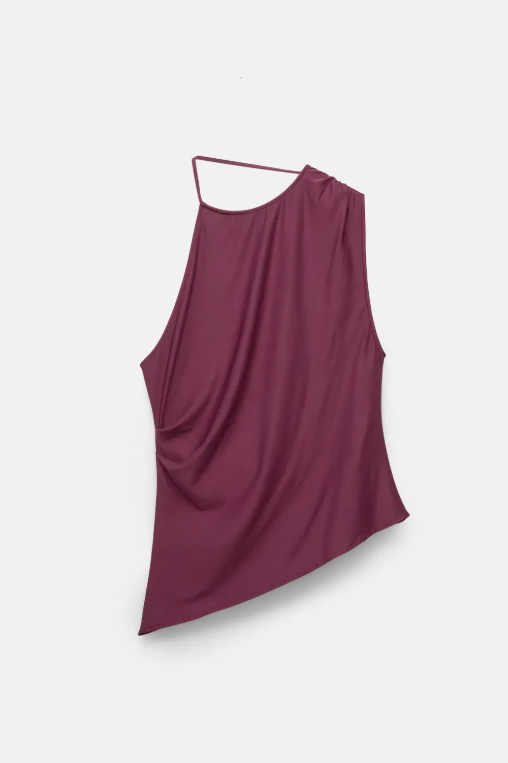 Asymmetric top with strap