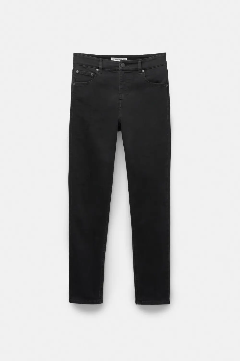 Jeans skinny tiro medio