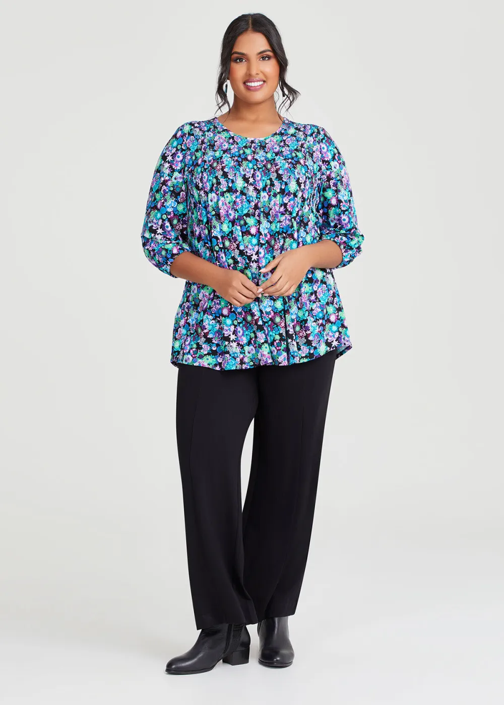 Natural Ditzy Days Top