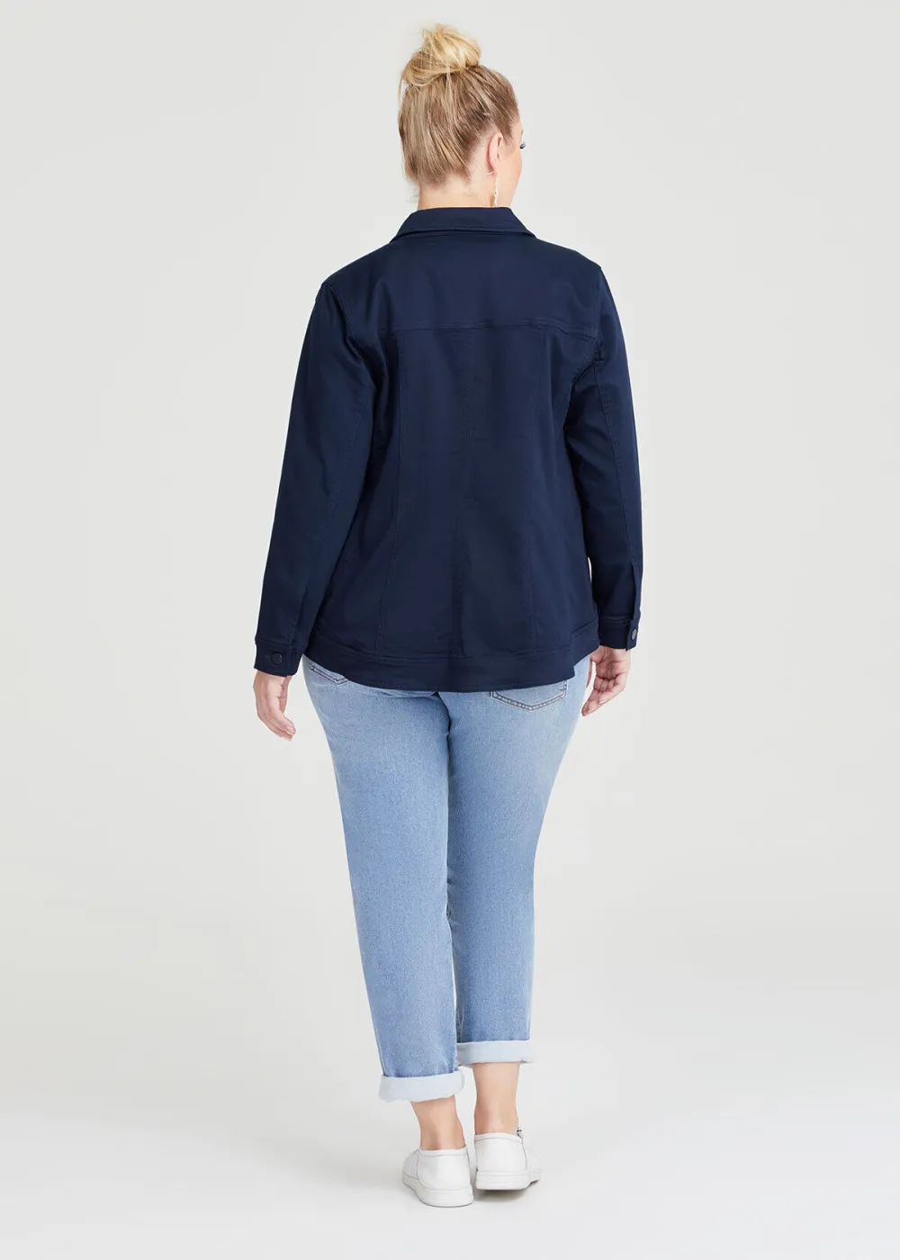 Coloured Best Fit Denim Jacket