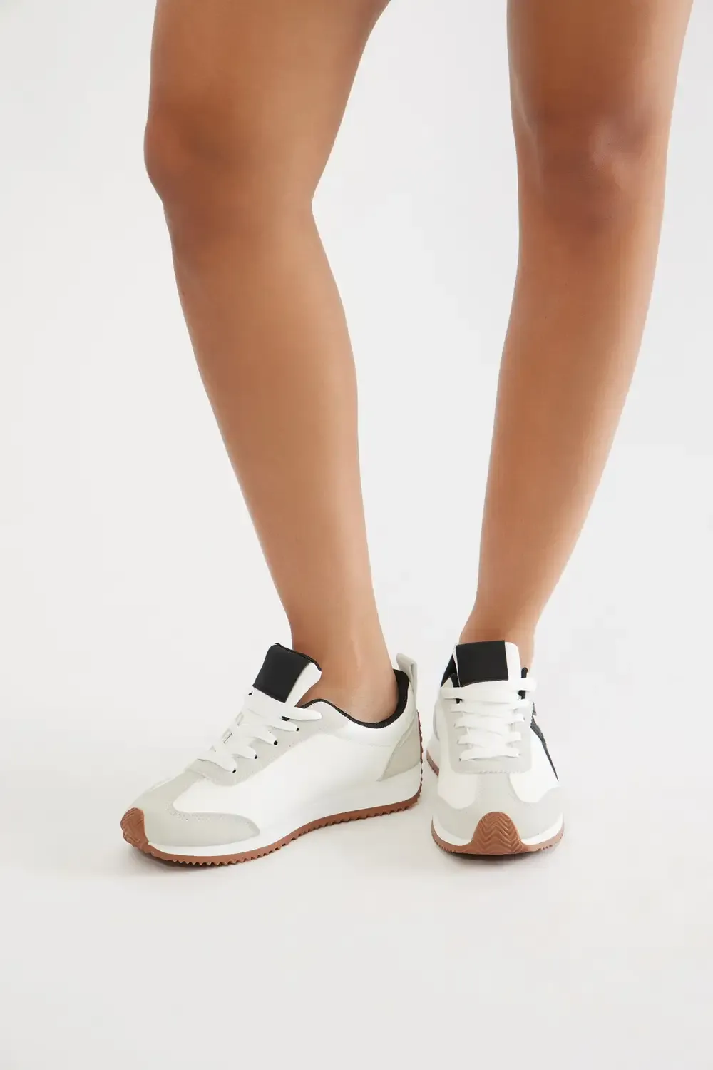 Travis Lace Up Sneakers - White