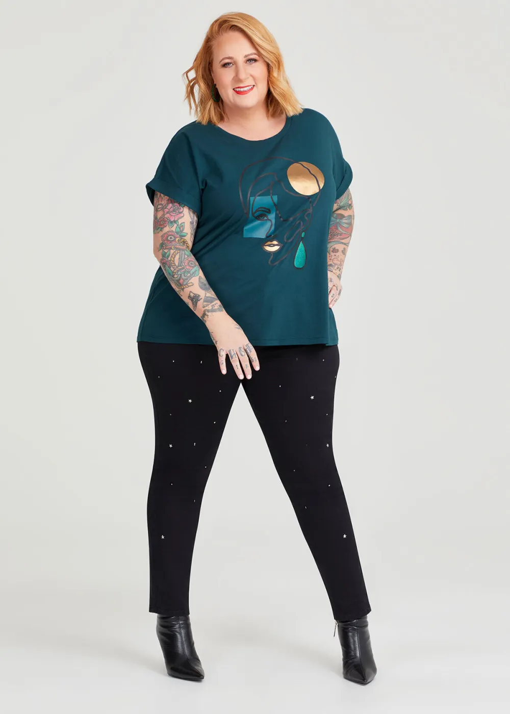 Embellished Slim Jean