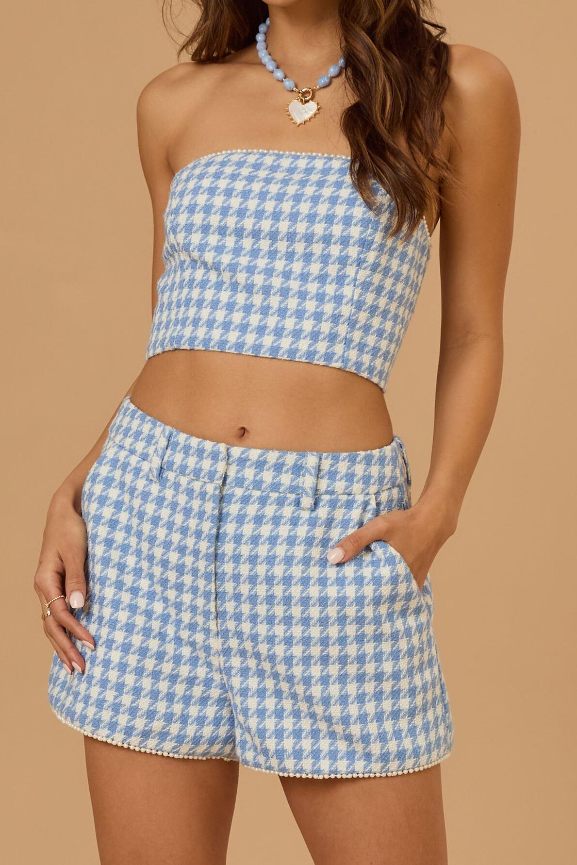 Tweed Shorts
