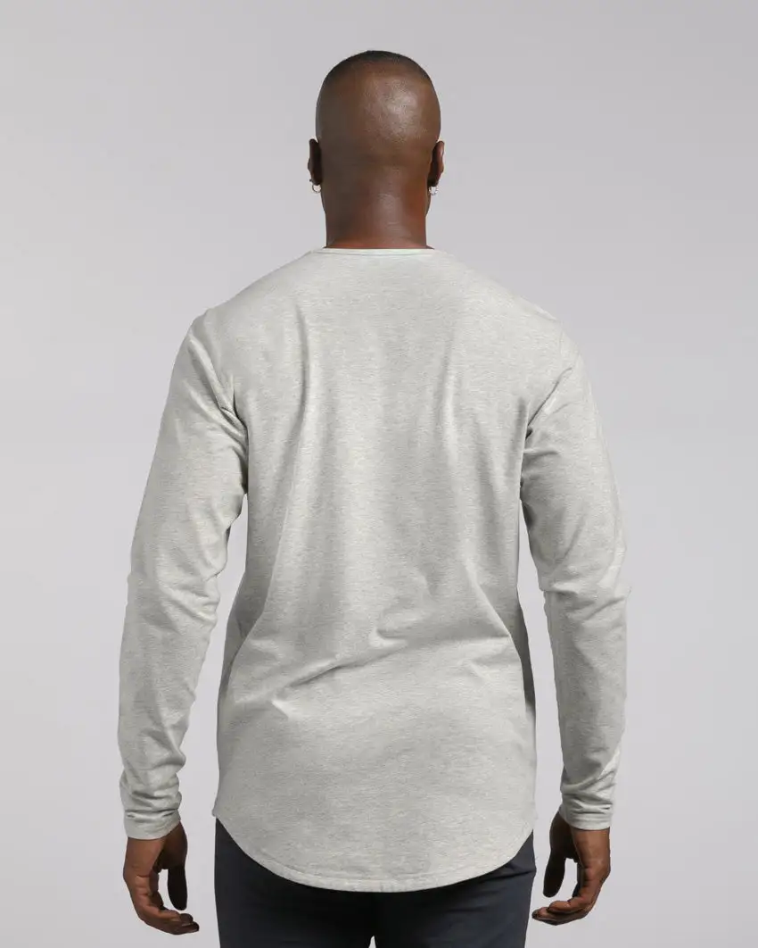 Drop-Cut Long Sleeve: Lux