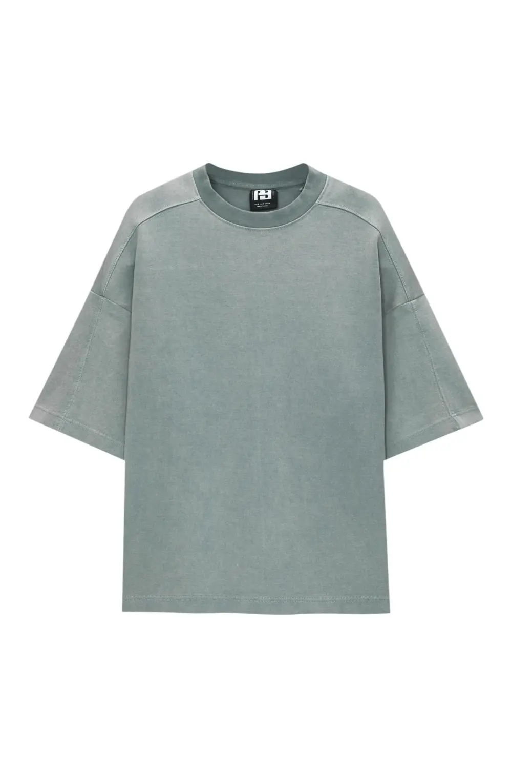 Boxy short sleeve sweatshirt