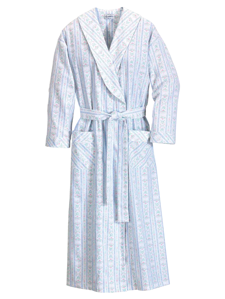 Lanz Tyrolean Flannel Wrap Robe
