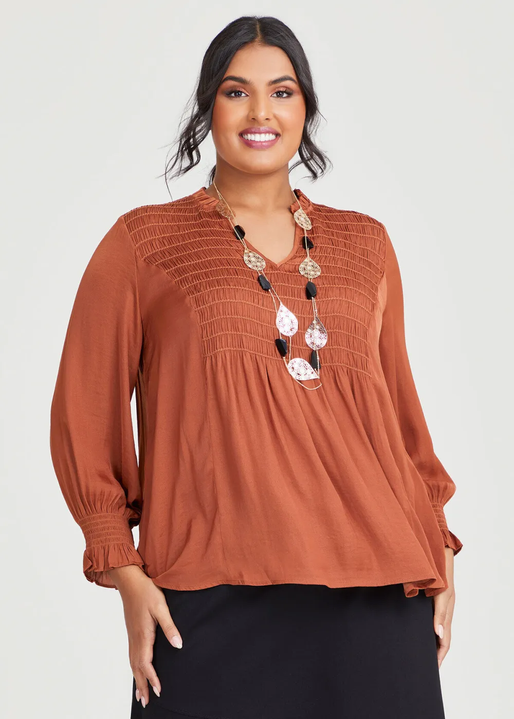 Luxe Willow Drape Top