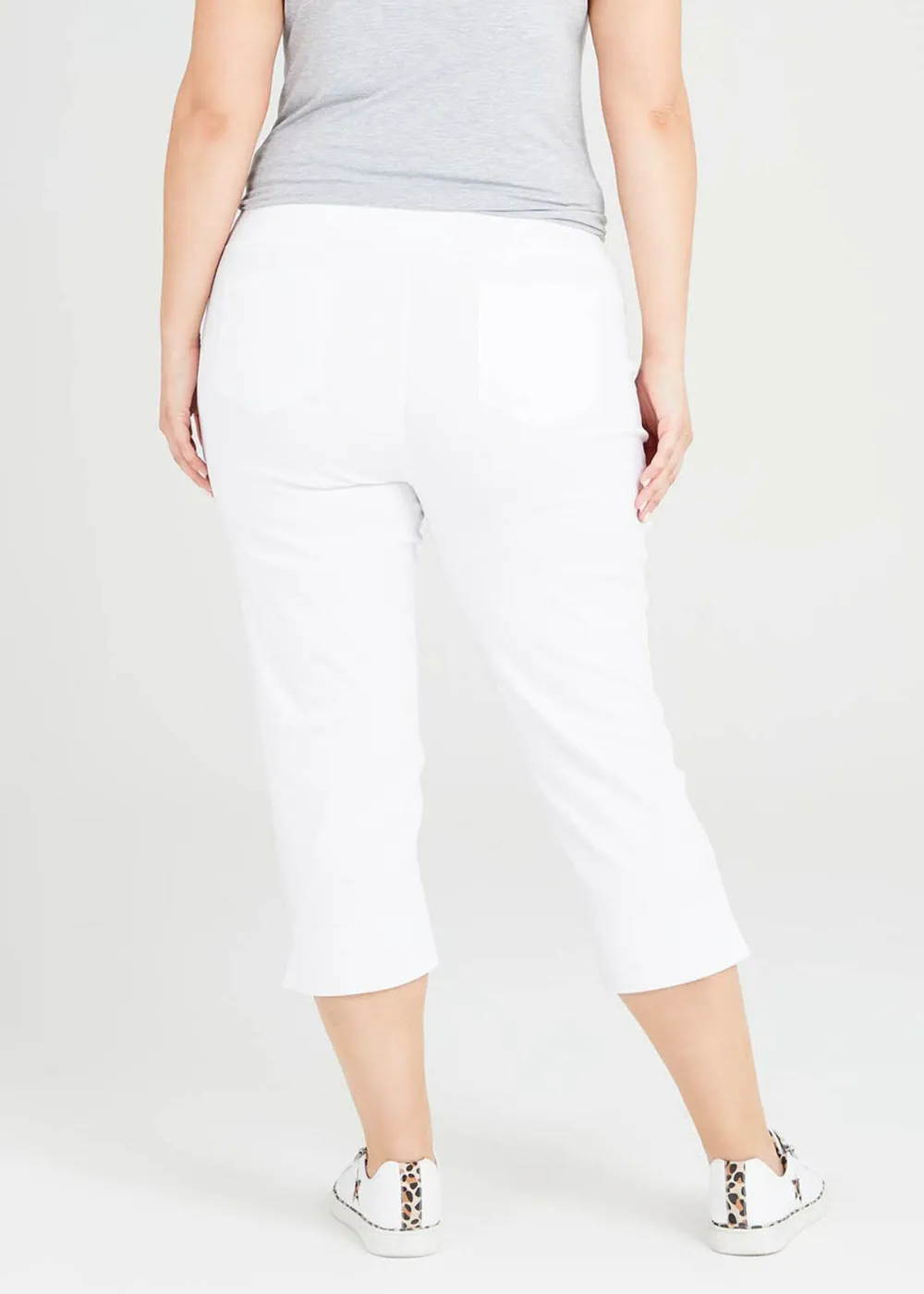 Expose Split Hem Crop Pant