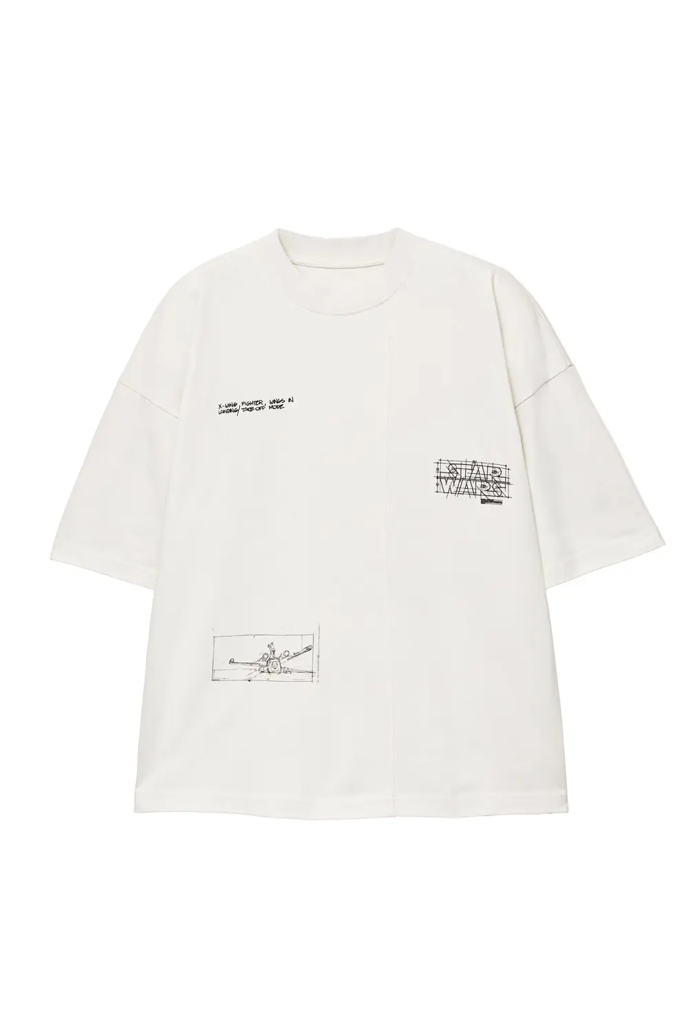 Star Wars white T-shirt