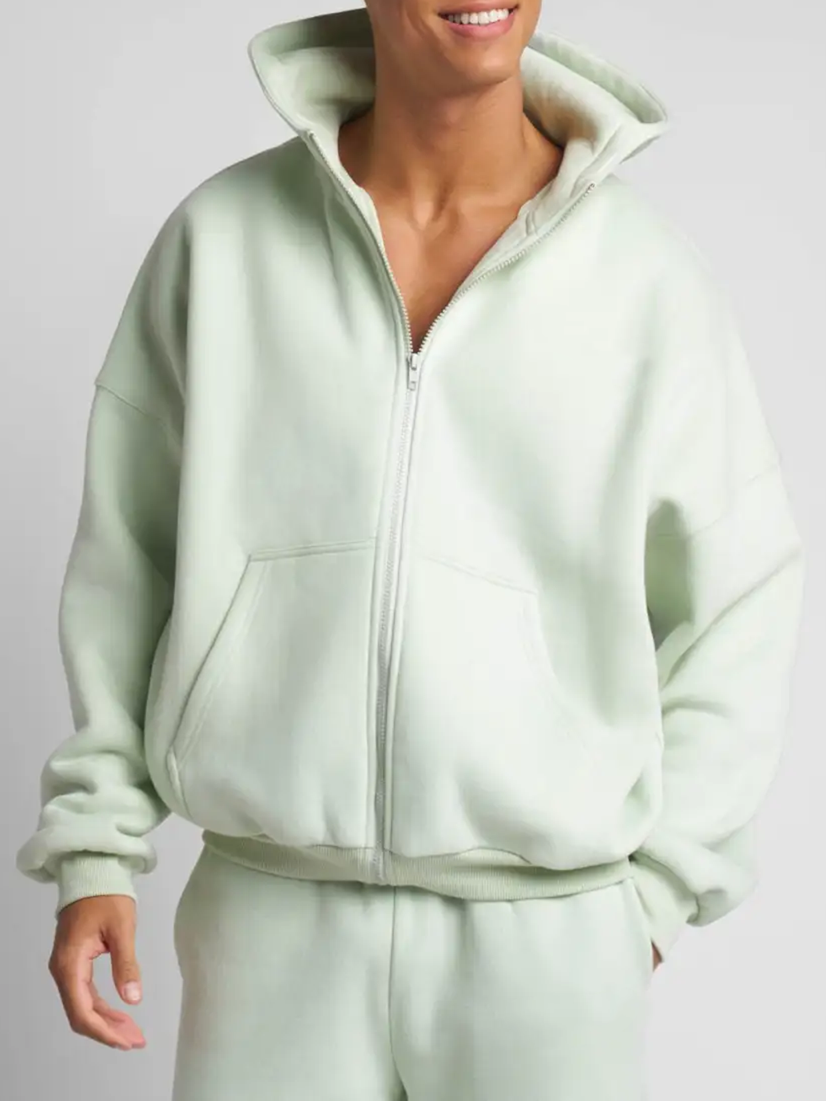 Pastel Zip Hoodie