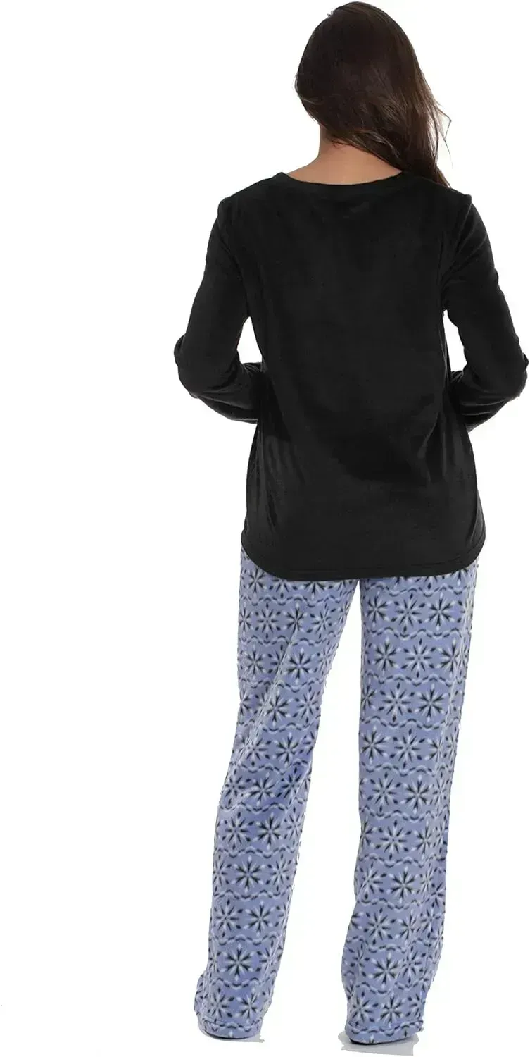Women’s Pajama Pant Set - Nightgown with Matching Socks