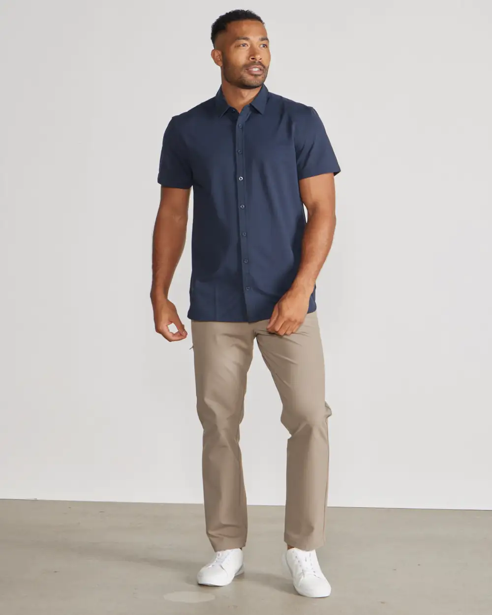 Vista Stretch Short Sleeve Button Down
