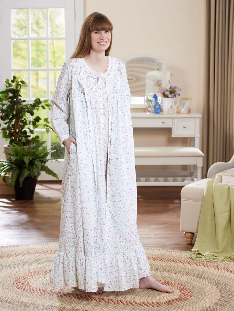 Eileen West Moonlight Sonata Cotton Robe