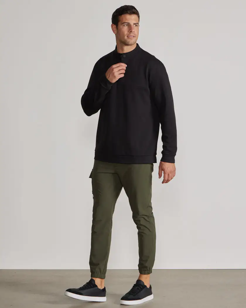 Adventure Fleece Quarter Snap Long Sleeve