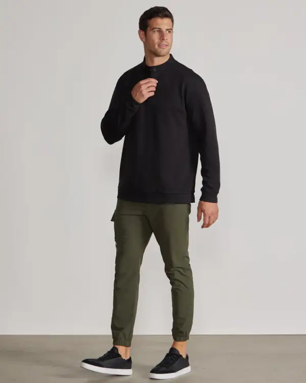 Adventure Fleece Quarter Snap Long Sleeve