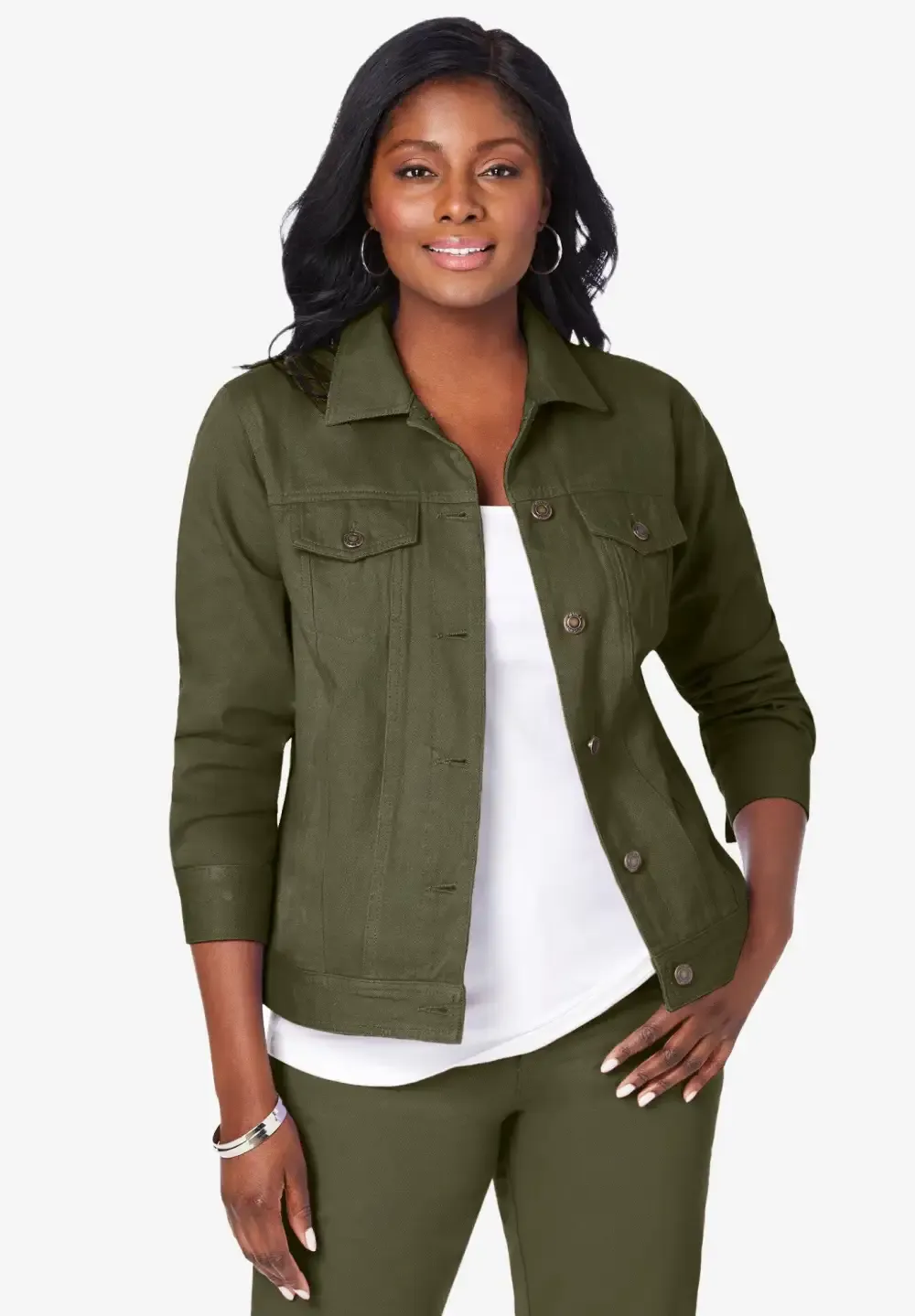 Classic Cotton Denim Jacket