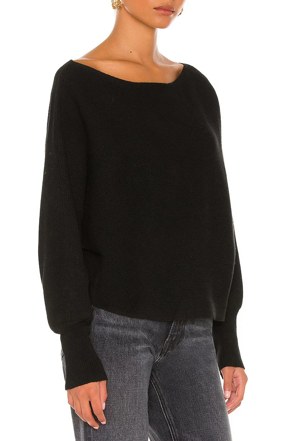 Wide Neck Sweater