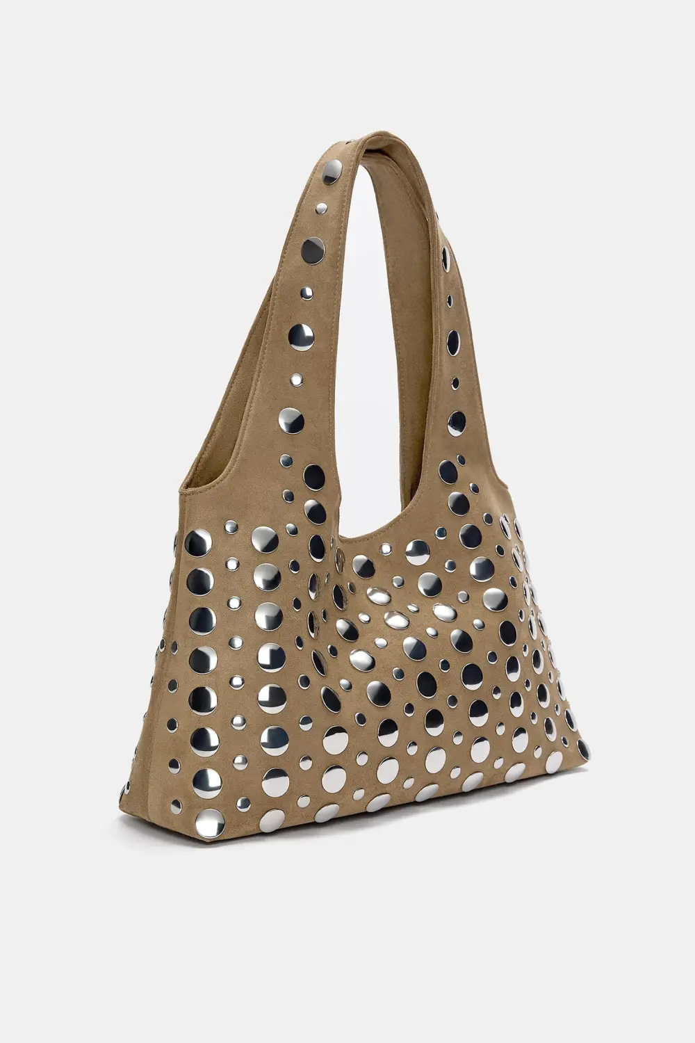 Bolso shopper tachas
