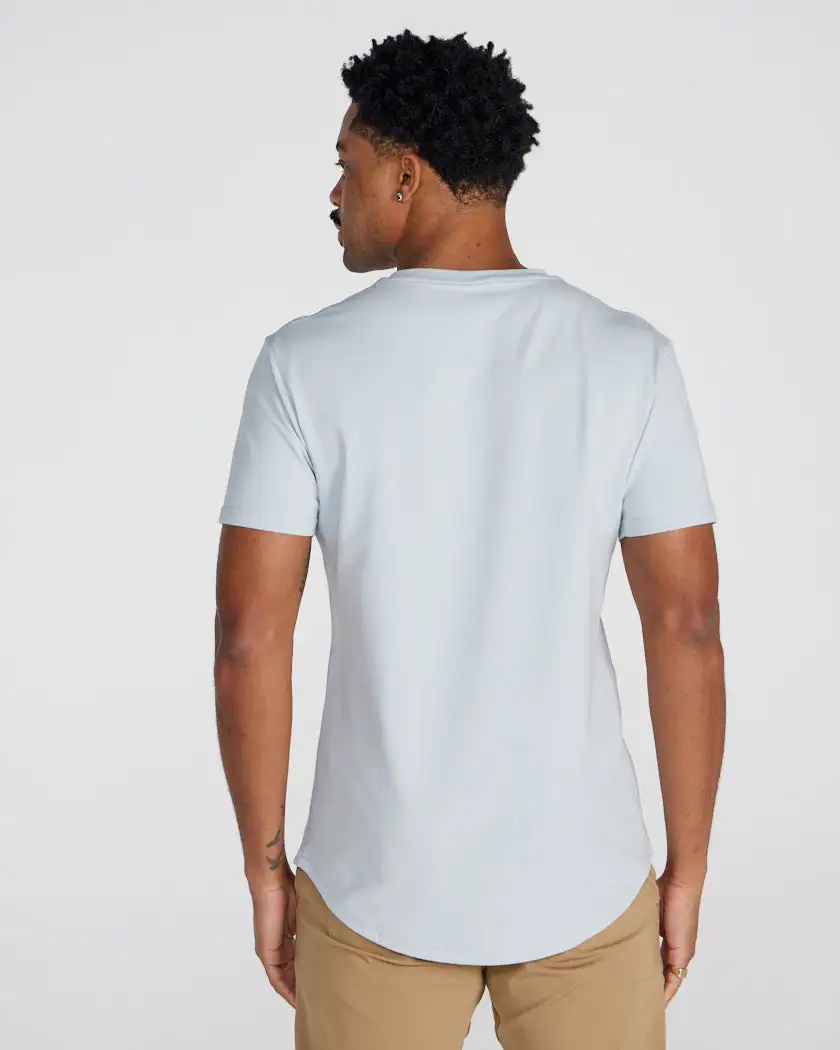 Drop-Cut V-Neck: Lux