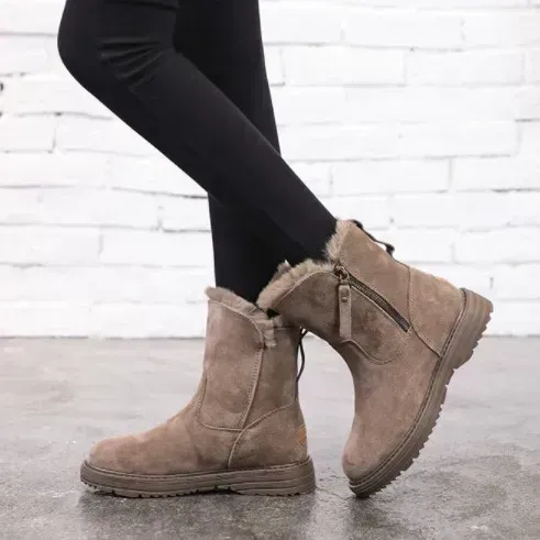 Winter thick warm snow boots