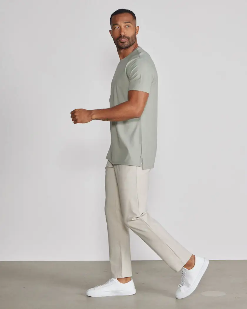 Limitless Short Sleeve Split Hem
