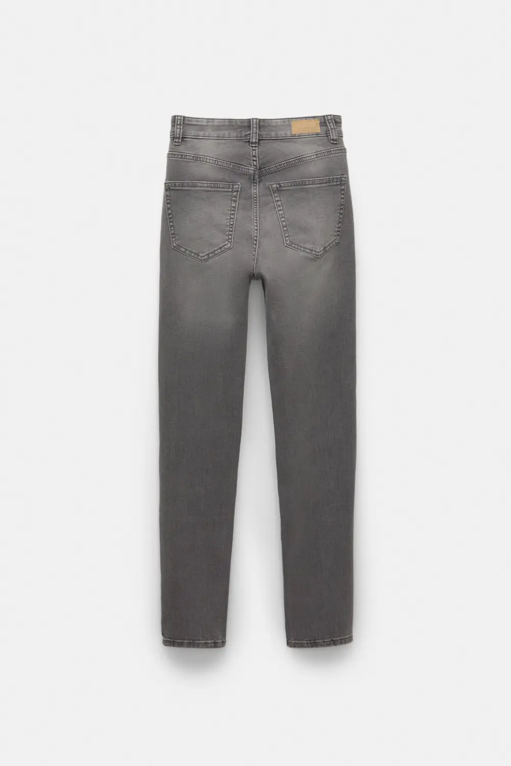 Jeans skinny tiro alto