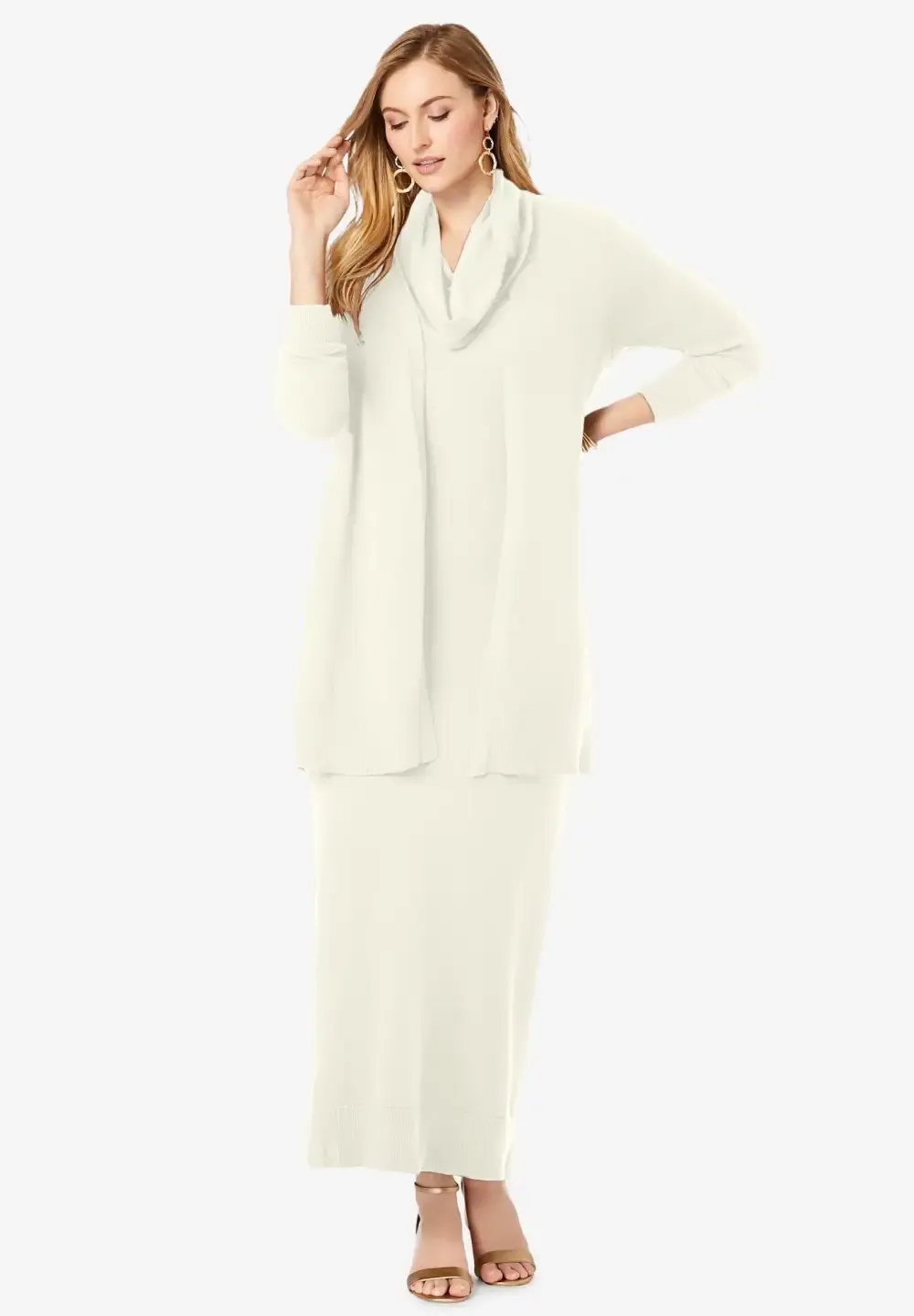 2-Piece Sweater Dress