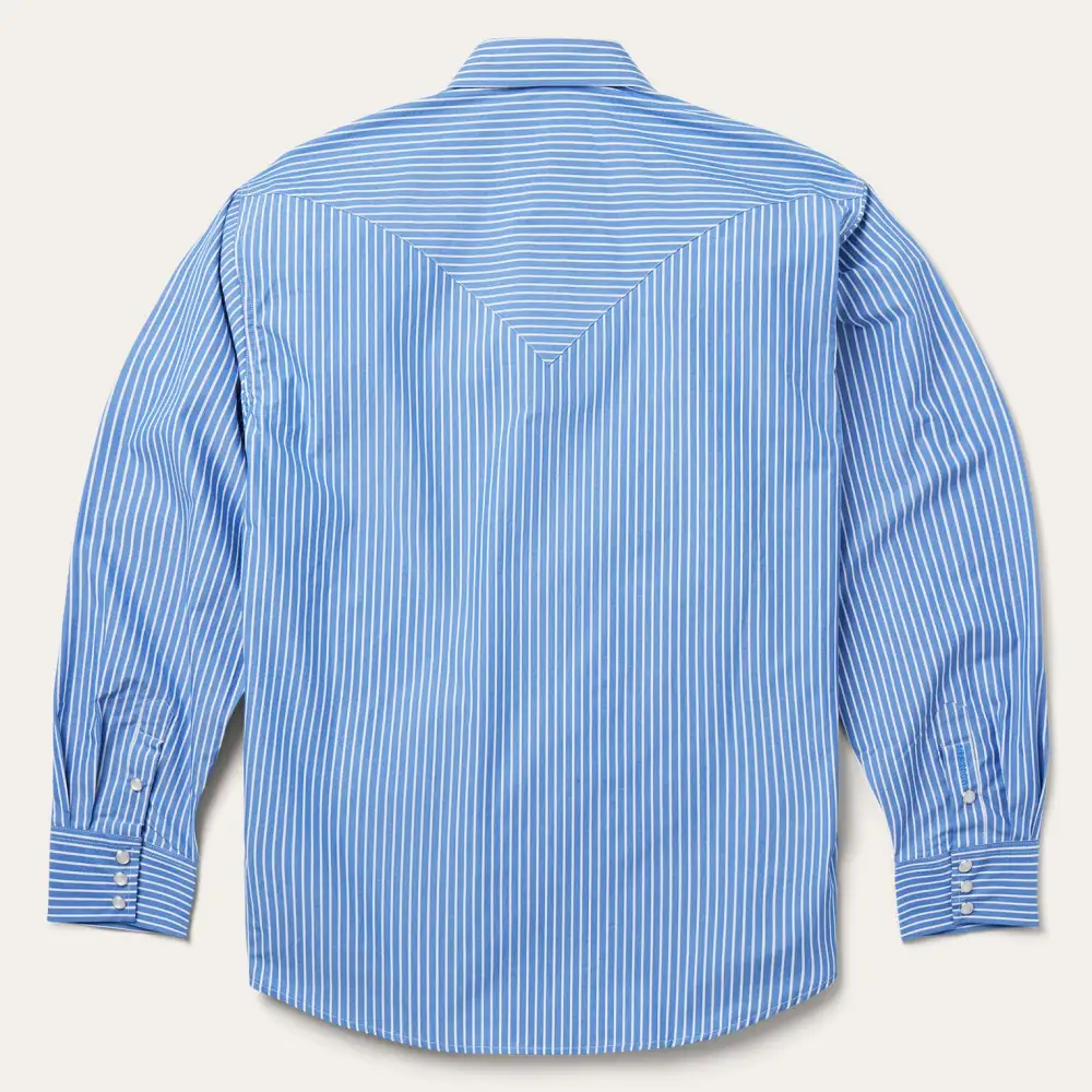 Blue Western Stripe Shirt