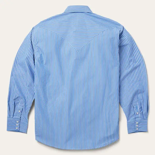 Blue Western Stripe Shirt