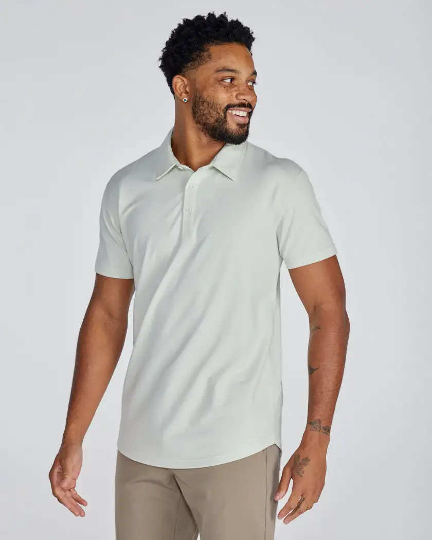 Drop-Cut Polo: Bylt Signature