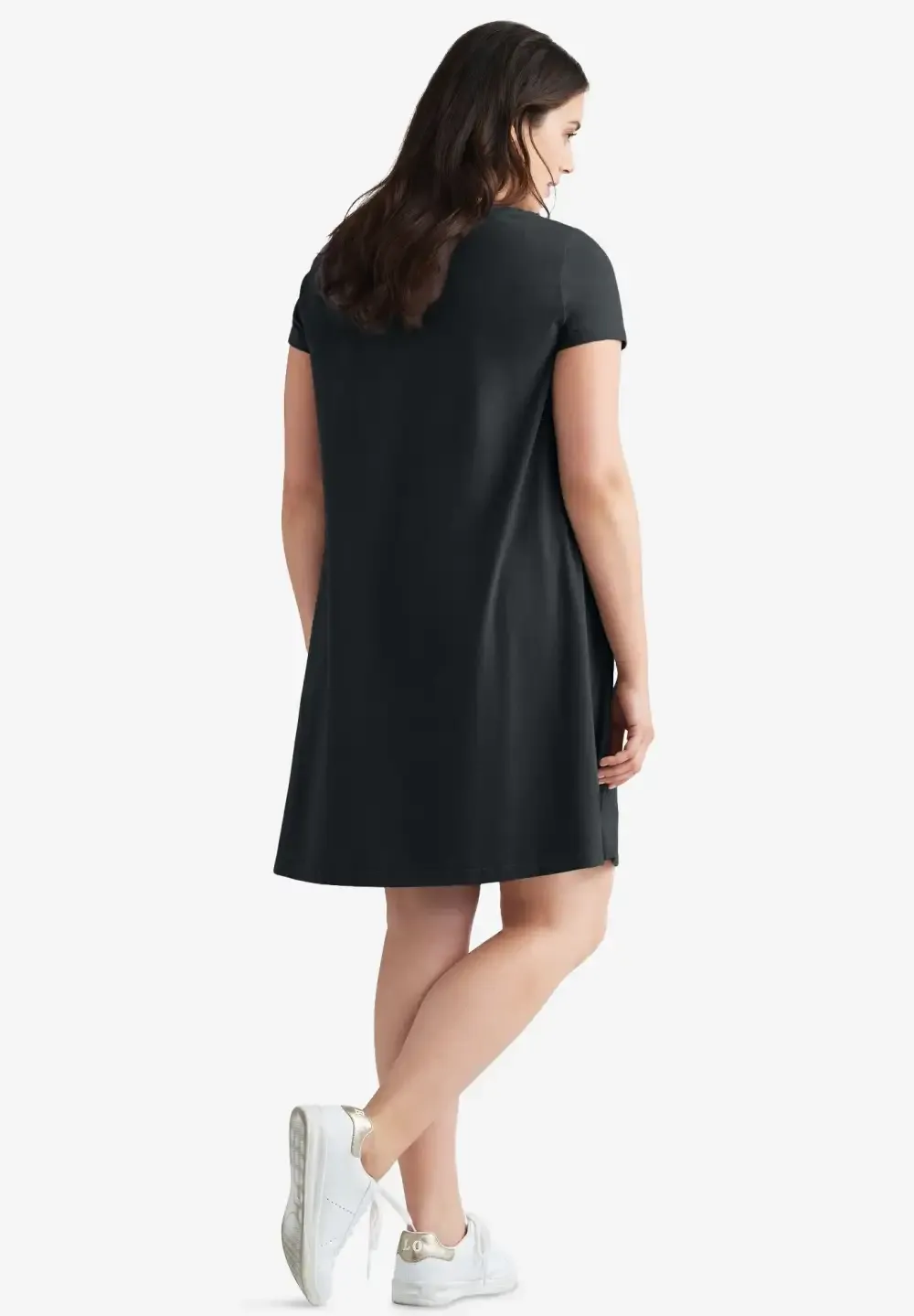 A-Line Knit Tee Dress
