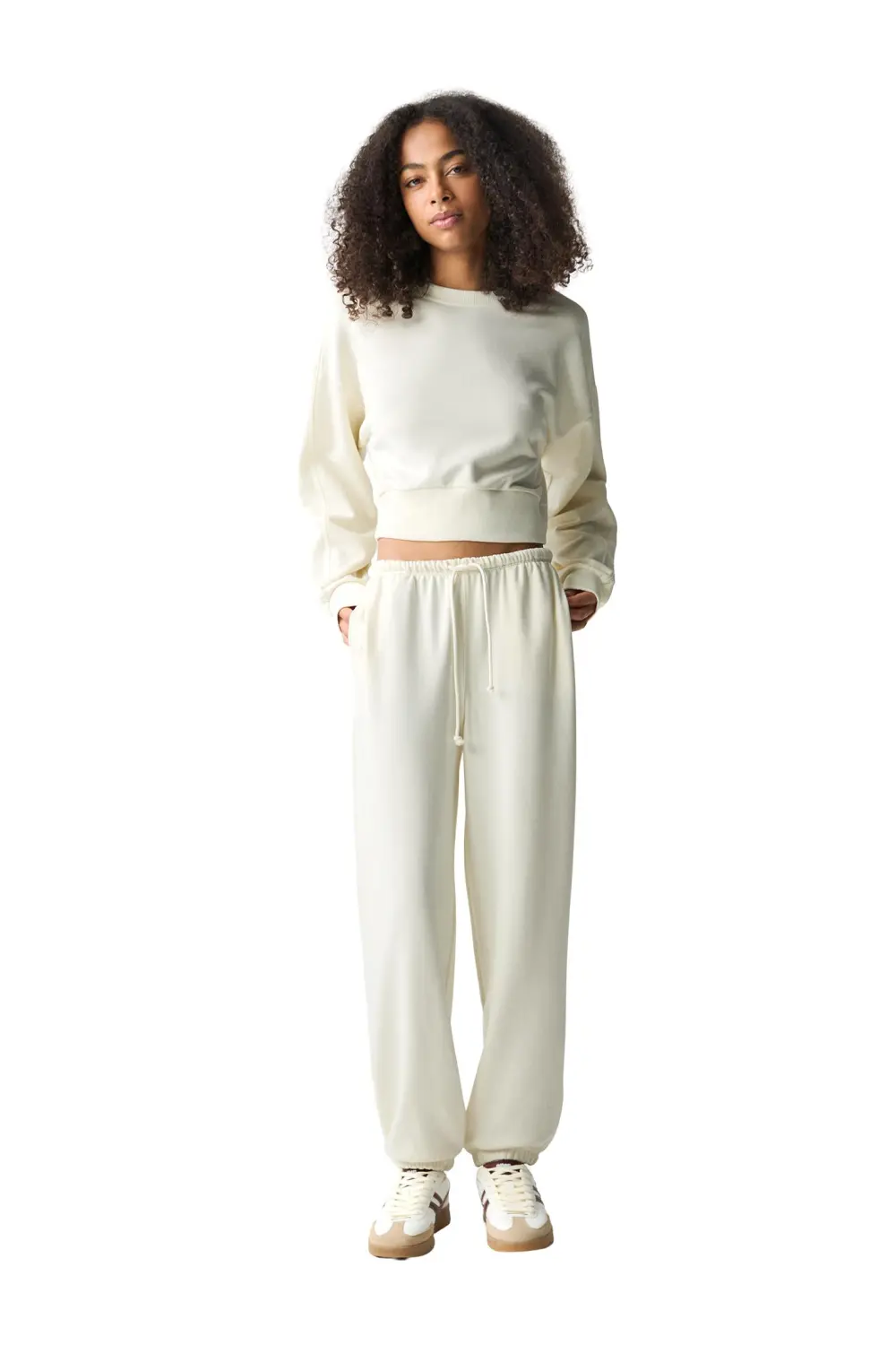 Sudadera cropped