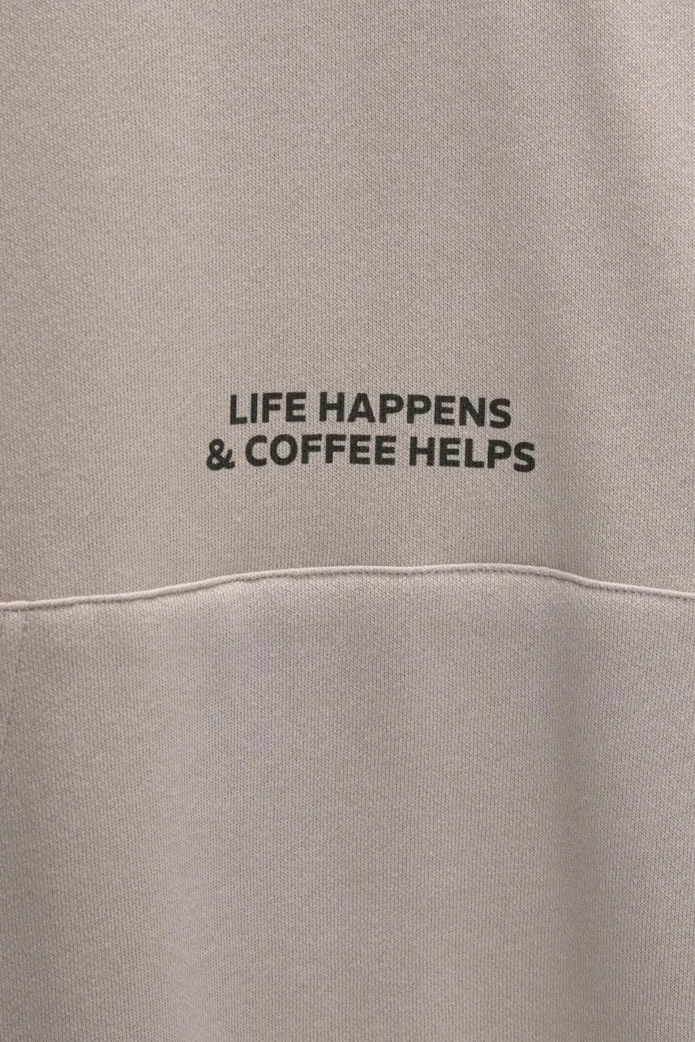 Sudadera gráfico espresso