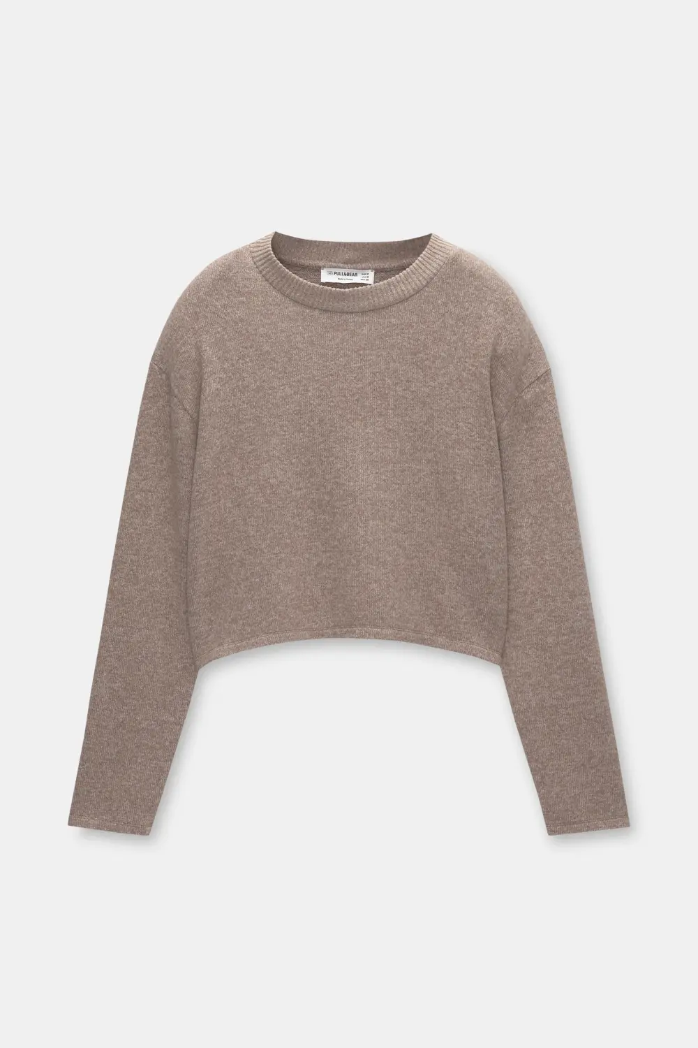 Jersey cropped soft touch