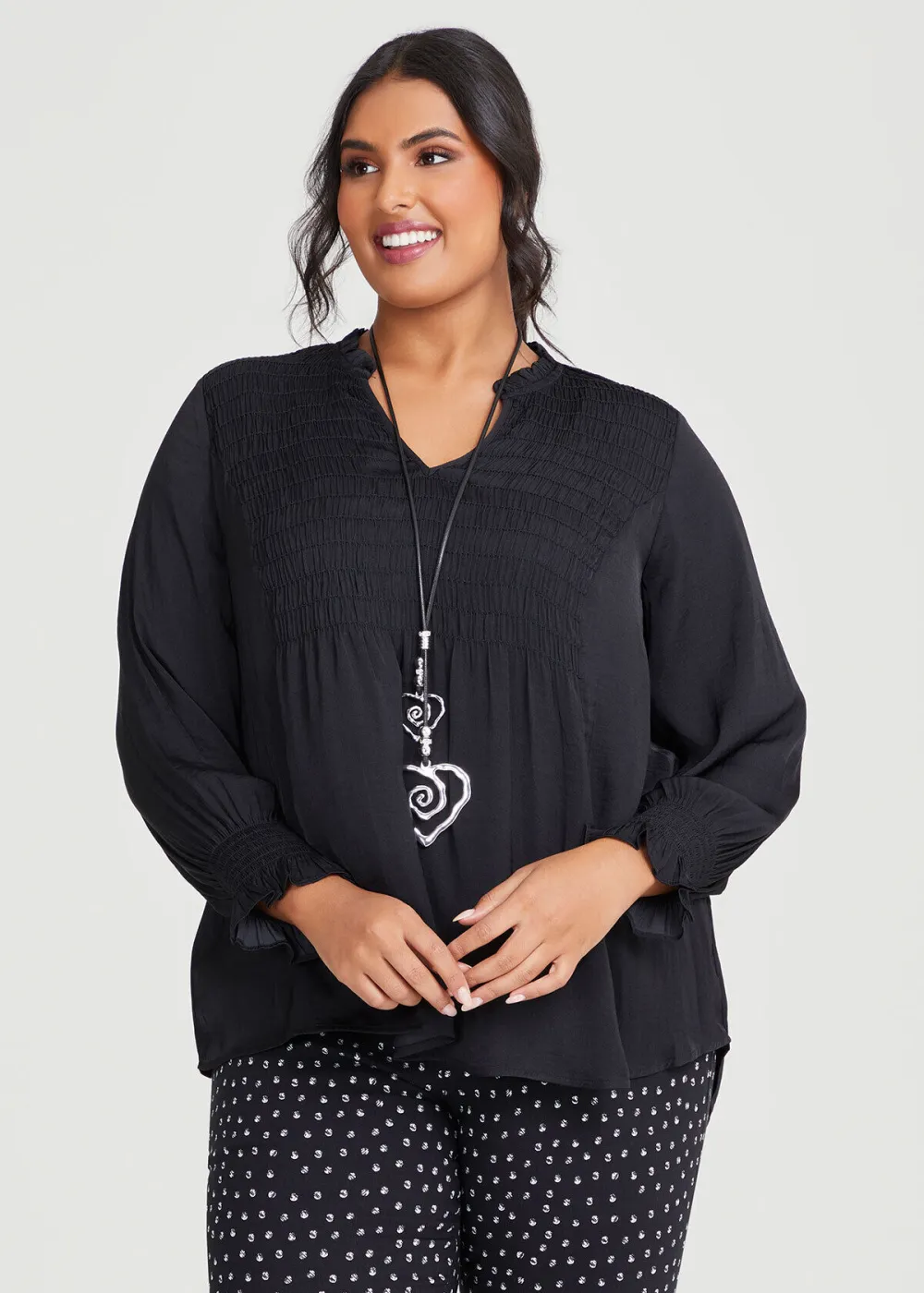 Luxe Willow Drape Top