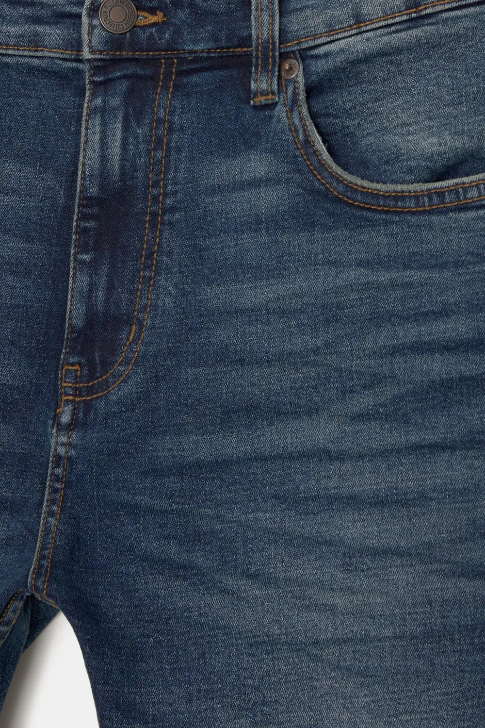 Washed carrot-fit jeans