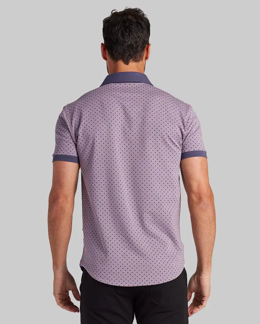 Drop-Cut: Lux Dotted Polo