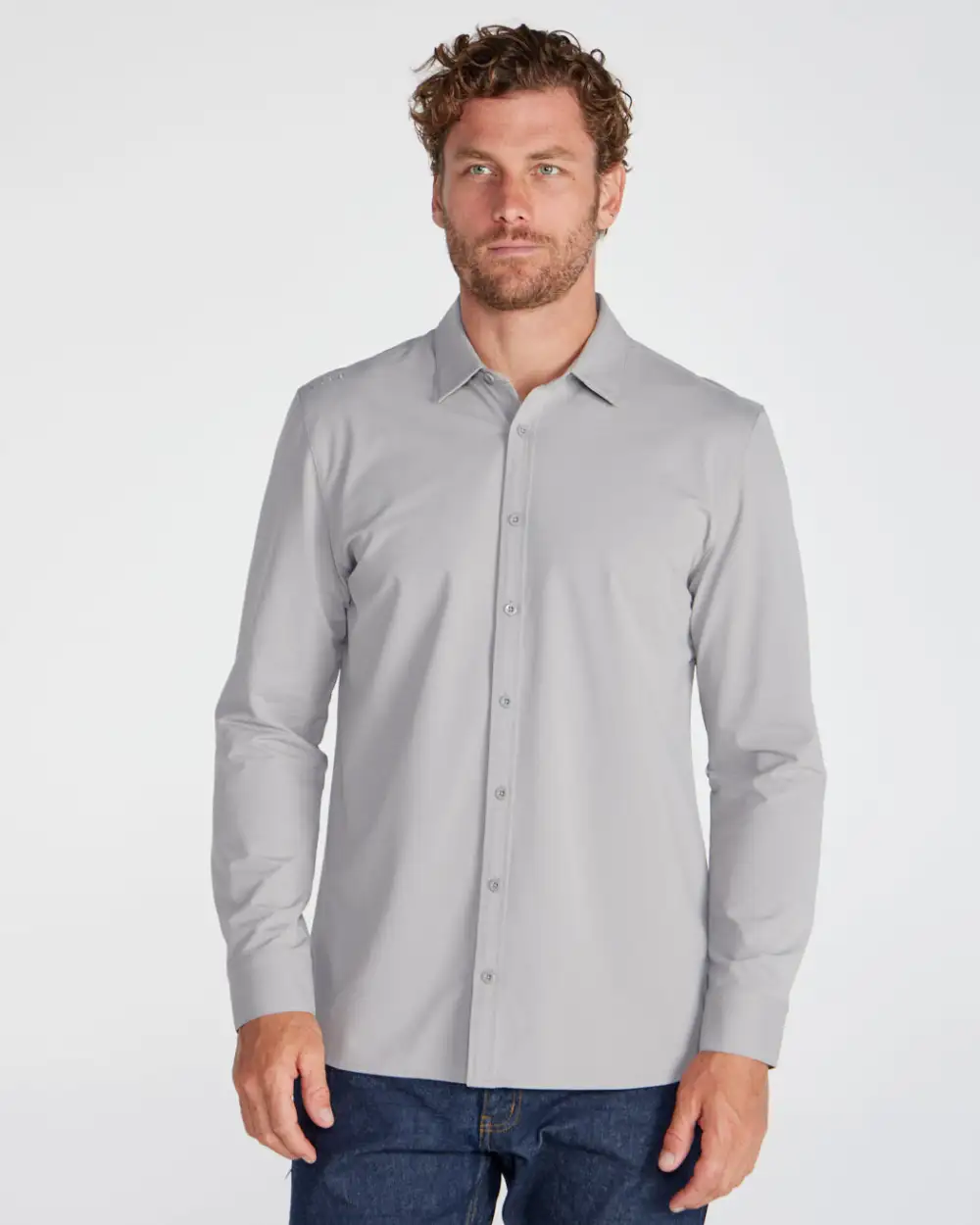 Vista Stretch Long Sleeve Button Down