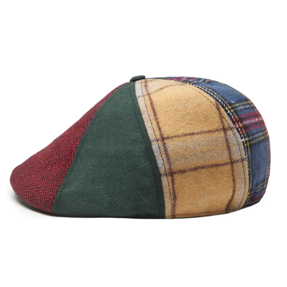 The Nutcracker Boston Scally Cap - Holly & Pine Plaid