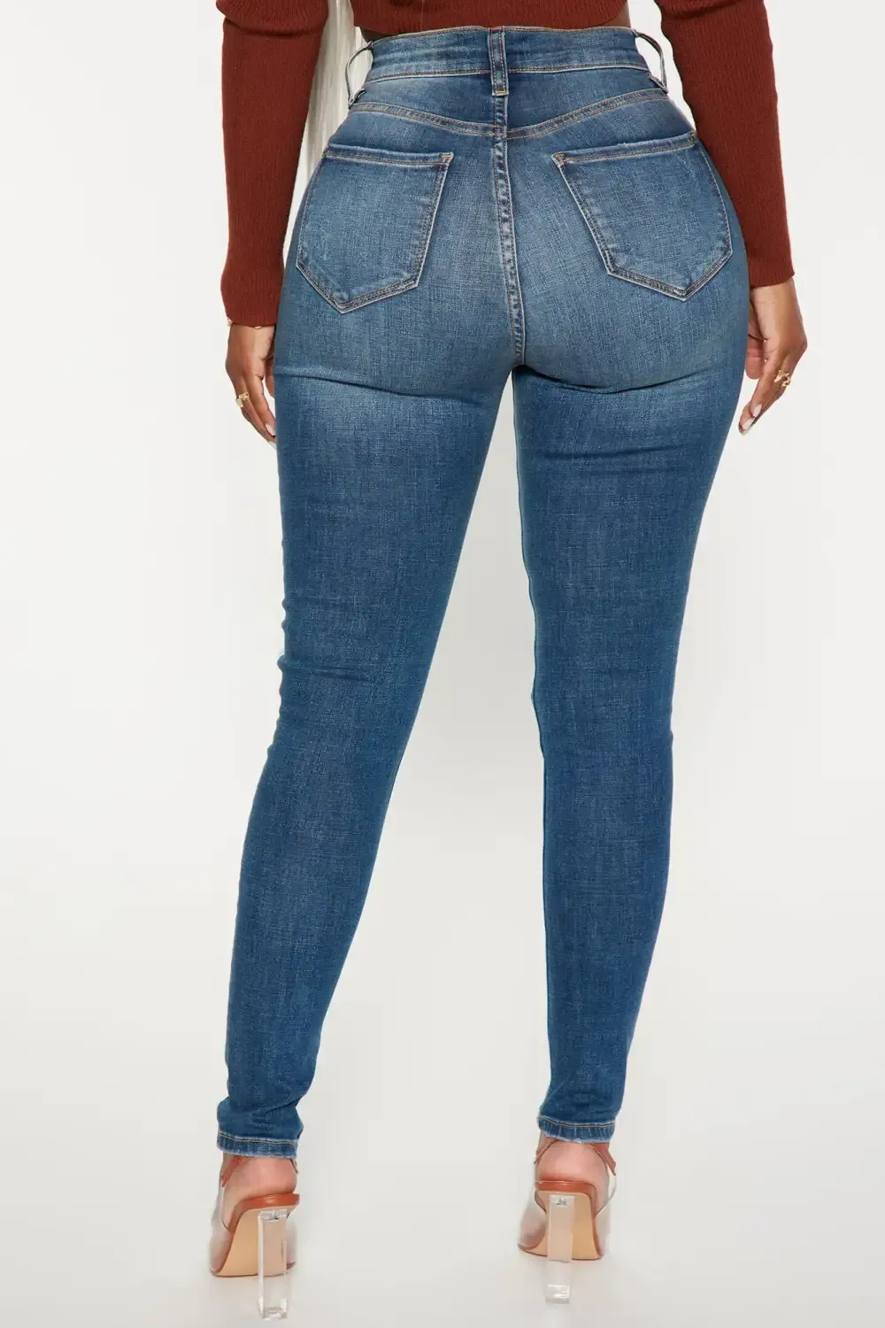 Don't Believe It Skinny Jeans - Dark Denim