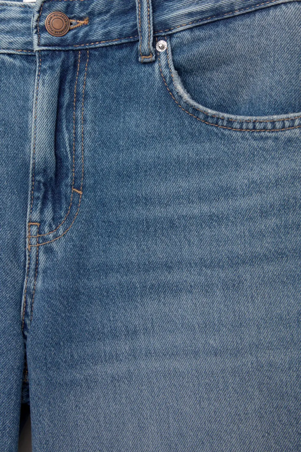 Jeans wide leg cropped