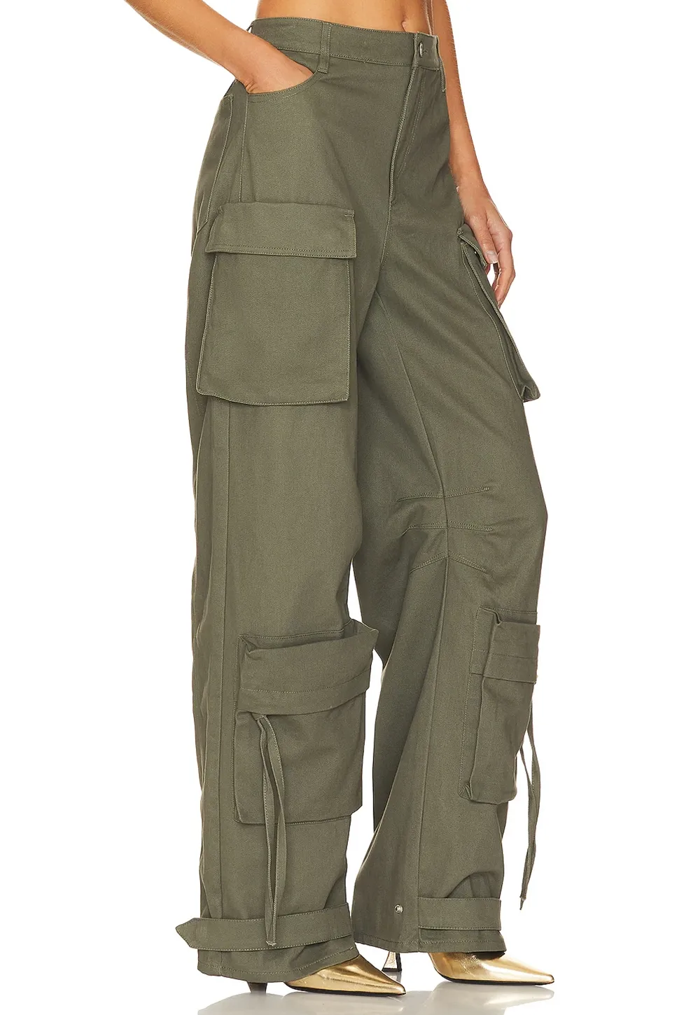 Olive Green Cargo Pant